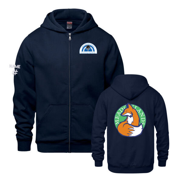 Surfer Youth Colourful Fox Printed Full Zip Thumbnail
