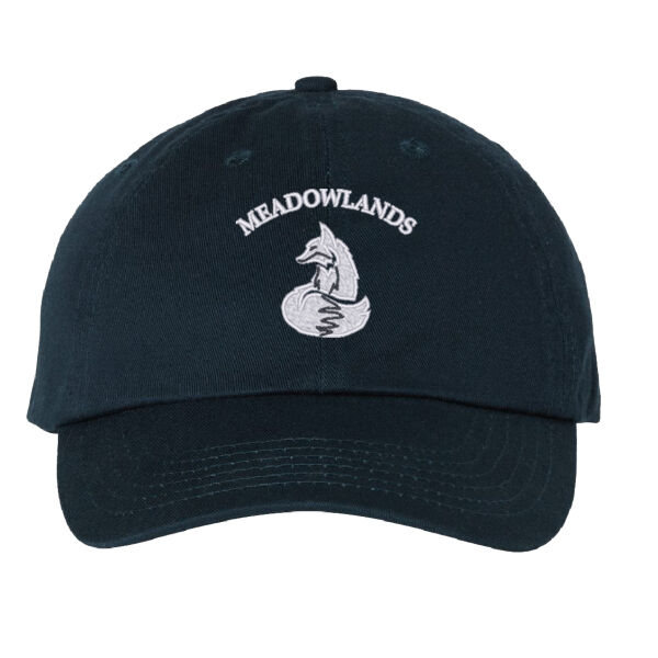 Valucap Adult Fox Embroidered Dad Cap Thumbnail