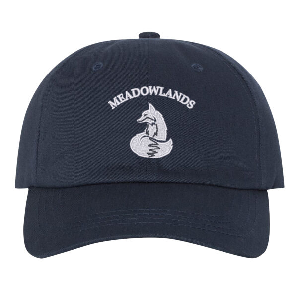 YP Classics Adult Fox Embroidered Dad Cap Thumbnail