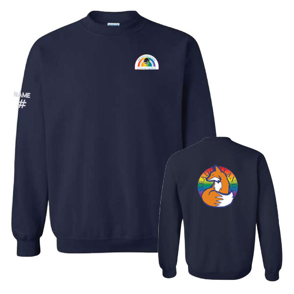 Gildan Unisex Meadowlands Pride Printed Crewneck Thumbnail