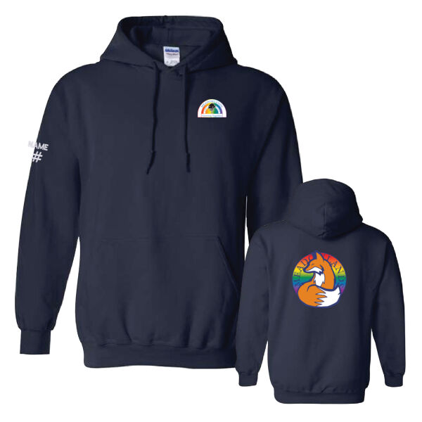 Gildan Unisex Meadowlands Pride Printed Hoodie Thumbnail