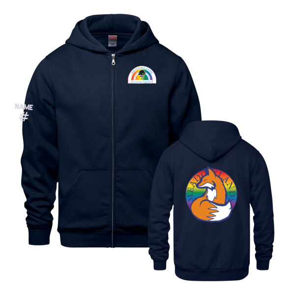 Surfer Youth Meadowlands Pride Printed Full Zip Thumbnail