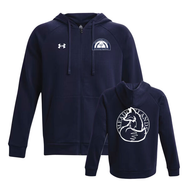 UA Men's Outlined Fox Printed Full Zip Thumbnail